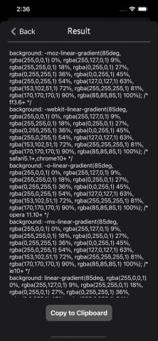 Gradient Image Generator для iOS — скриншот 3