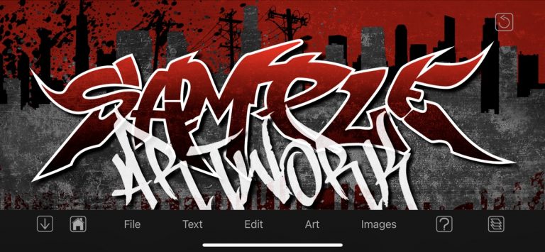 Graffiti Fonts — Graffwriter для iOS — скриншот 2