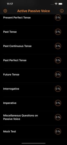 Grammar: Active Passive Voice для iOS — скриншот 2