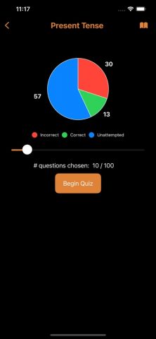 Grammar: Active Passive Voice для iOS — скриншот 5