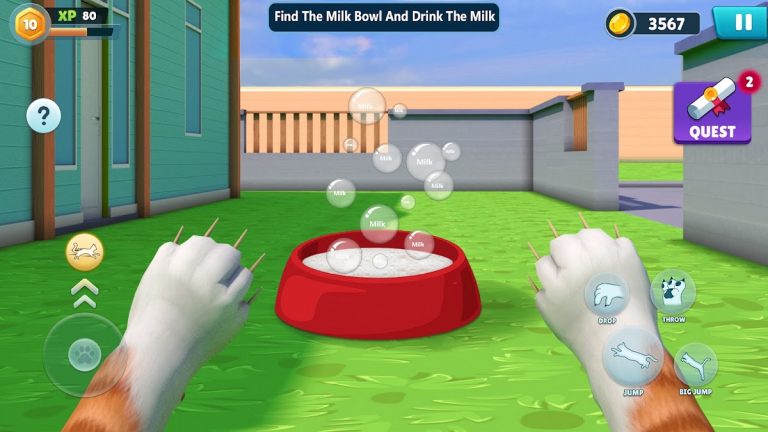 Grandma Cat Prankster & Chaos для Android — скриншот 3