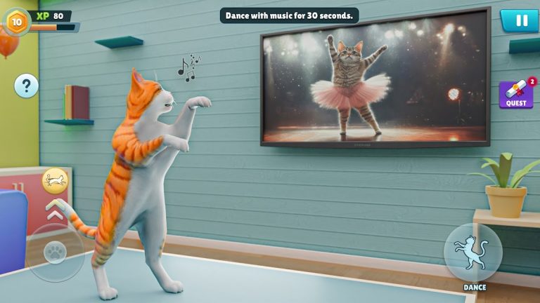 Grandma Cat Prankster & Chaos для Android — скриншот 4