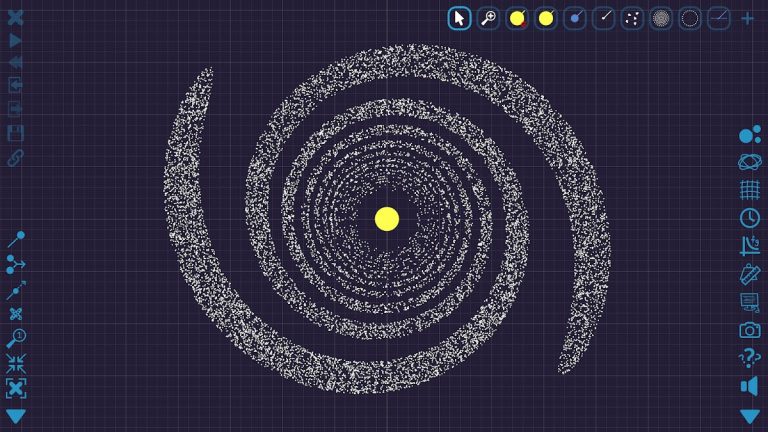 Gravity Simulator для Android — скриншот 2