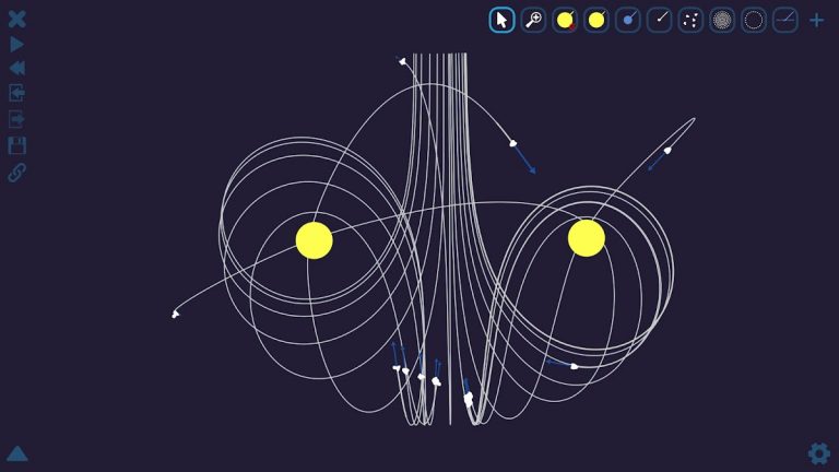 Gravity Simulator для Android — скриншот 4