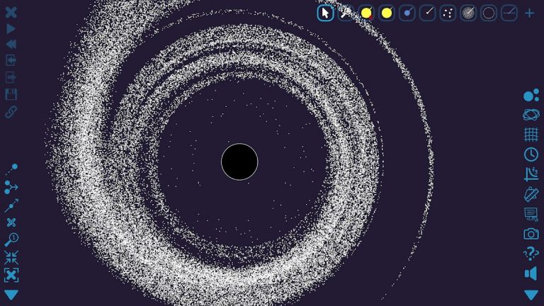 Gravity Simulator для Android — скриншот 5