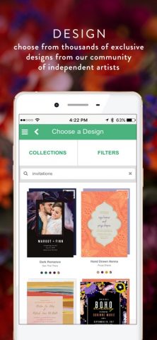 Greenvelope: Email/SMS Invites для iOS — скриншот 2