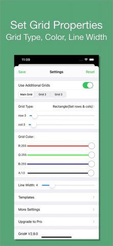 Grid # — Add grid on image для iOS — скриншот 4