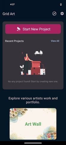Grid Art — Drawing App для Android — скриншот 4