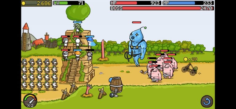 Grow Castle! для iOS — скриншот 2