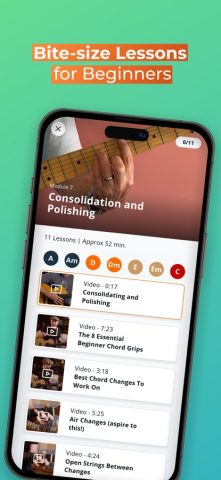 Guitar Lessons & Songs: Justin для iOS — скриншот 4