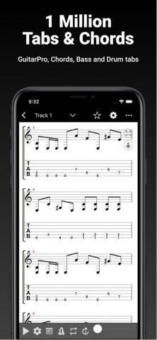 GuitarTab — Tabs & chords Pro для iOS — скриншот 1