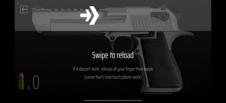 Gun Simulator — Shake to shoot для iOS — скриншот 3