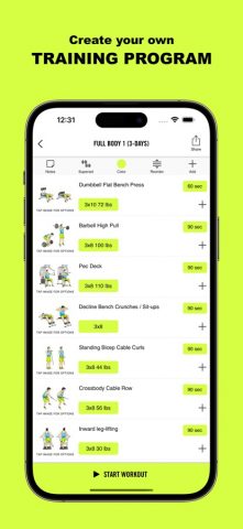 Gym : Тренировки Дома|в Зале для iOS — скриншот 3