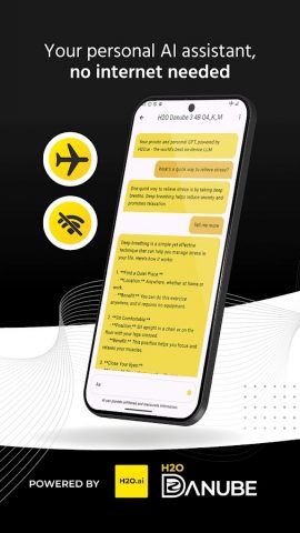 H2O AI Personal GPT для Android — скриншот 2