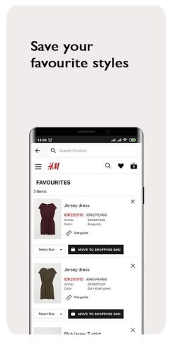 H&M — Thailand & Indonesia для Android — скриншот 3