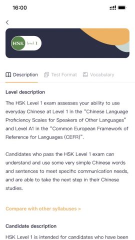 HSK Mock для Android — скриншот 3