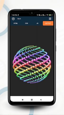 HTML Editor для Android — скриншот 1
