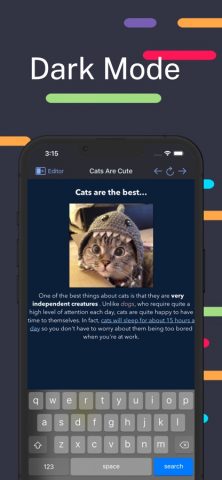 HTML Editor для iOS — скриншот 4