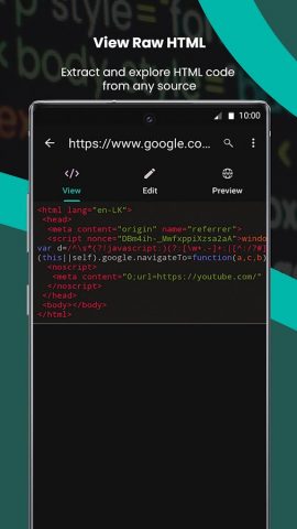 HTML Viewer для Android — скриншот 2