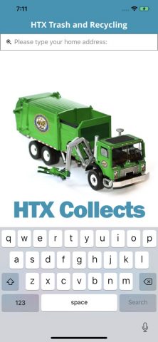HTX Trash and Recycling для iOS — скриншот 1