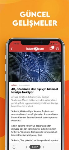 Haber7.com для iOS — скриншот 3