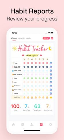 Habit Tracker для iOS — скриншот 2