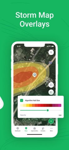 Hail Trace для iOS — скриншот 3