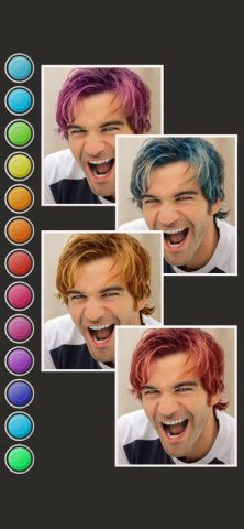 Hair Color Booth для iOS — скриншот 3
