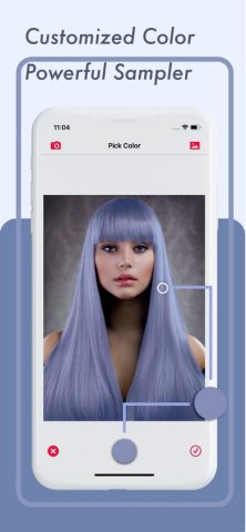 Hair Color Changer . для iOS — скриншот 4