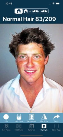 Hair and Beard Styles для iOS — скриншот 4