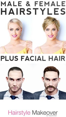 Hairstyle Makeover для iOS — скриншот 2