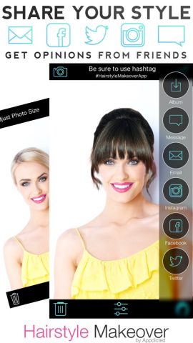 Hairstyle Makeover для iOS — скриншот 5