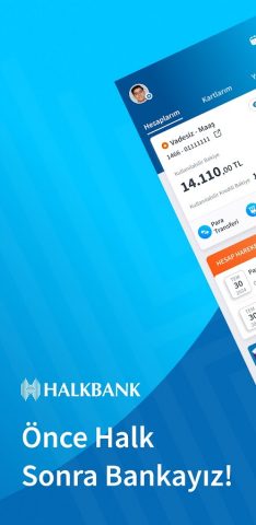 Halkbank Mobil для Android — скриншот 1
