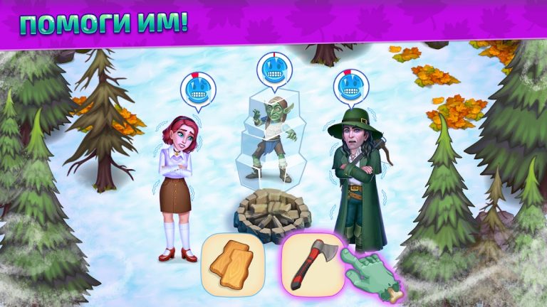 Halloween Farm: Семейная Ферма для Android — скриншот 4