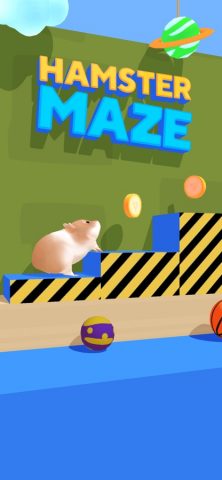 Hamster Maze для iOS — скриншот 1