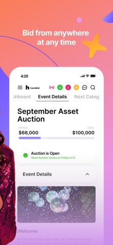 Handbid для iOS — скриншот 2