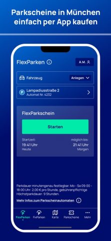HandyParken München для iOS — скриншот 1