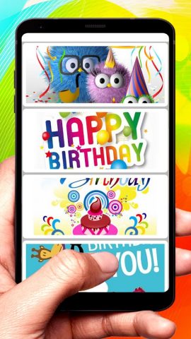 Happy Birthday Greeting Card для Android — скриншот 1