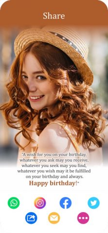 Happy Birthday Video Maker для iOS — скриншот 5