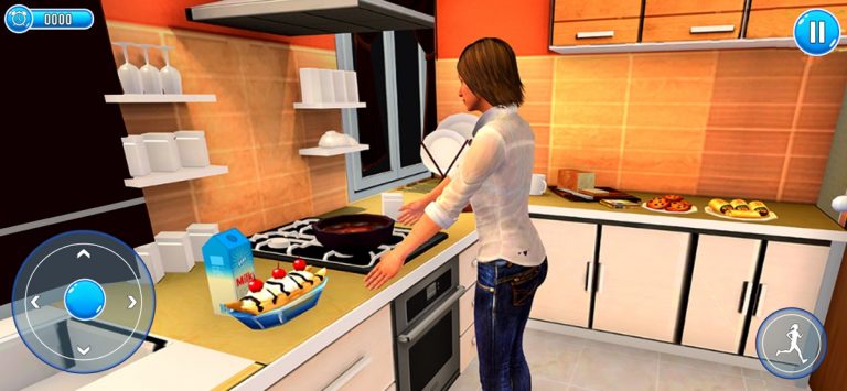 Happy Family Life: Mother Sim для iOS — скриншот 1