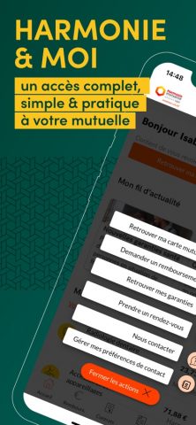 Harmonie & moi для iOS — скриншот 1