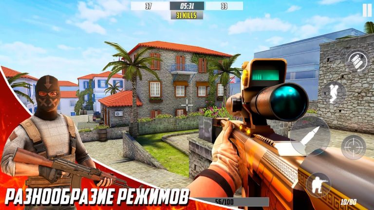 Hazmob FPS: Стрелялки Онлайн для Android — скриншот 4