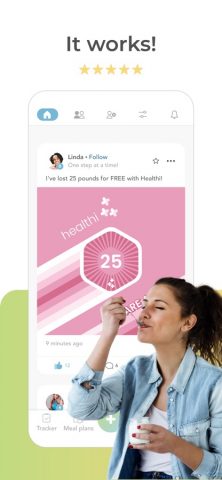 Healthi: Weight Loss, Diet App для iOS — скриншот 5