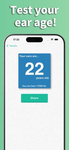 Hearing Test & Ear Age Test для iOS — скриншот 3