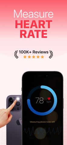 Heart Rate Monitor — Pulse BPM для iOS — скриншот 1