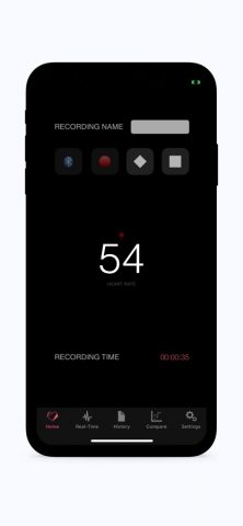 Heart Rate Variability Logger для iOS — скриншот 1