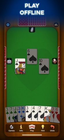 Hearts: Card Game для iOS — скриншот 2
