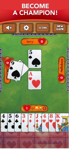 Hearts — Card Game Classic для iOS — скриншот 2