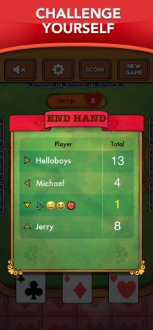 Hearts — Card Game Classic для iOS — скриншот 4