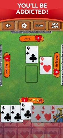 Hearts — Card Game Classic для iOS — скриншот 5
